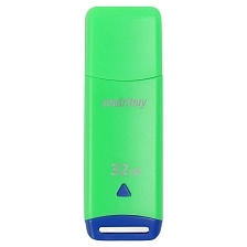 Флешка USB 2.0 32GB SMARTBUY Easy, цвет зеленый