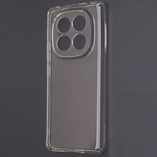 Чехол накладка для XIAOMI Redmi Note 14 Pro 5G, POCO X7, защита камеры, силикон, прозрачный