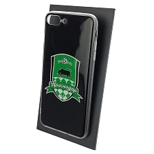 Чехол накладка для APPLE iPhone 7 Plus, iPhone 8 Plus, силикон, глянцевый, рисунок ФК Краснодар