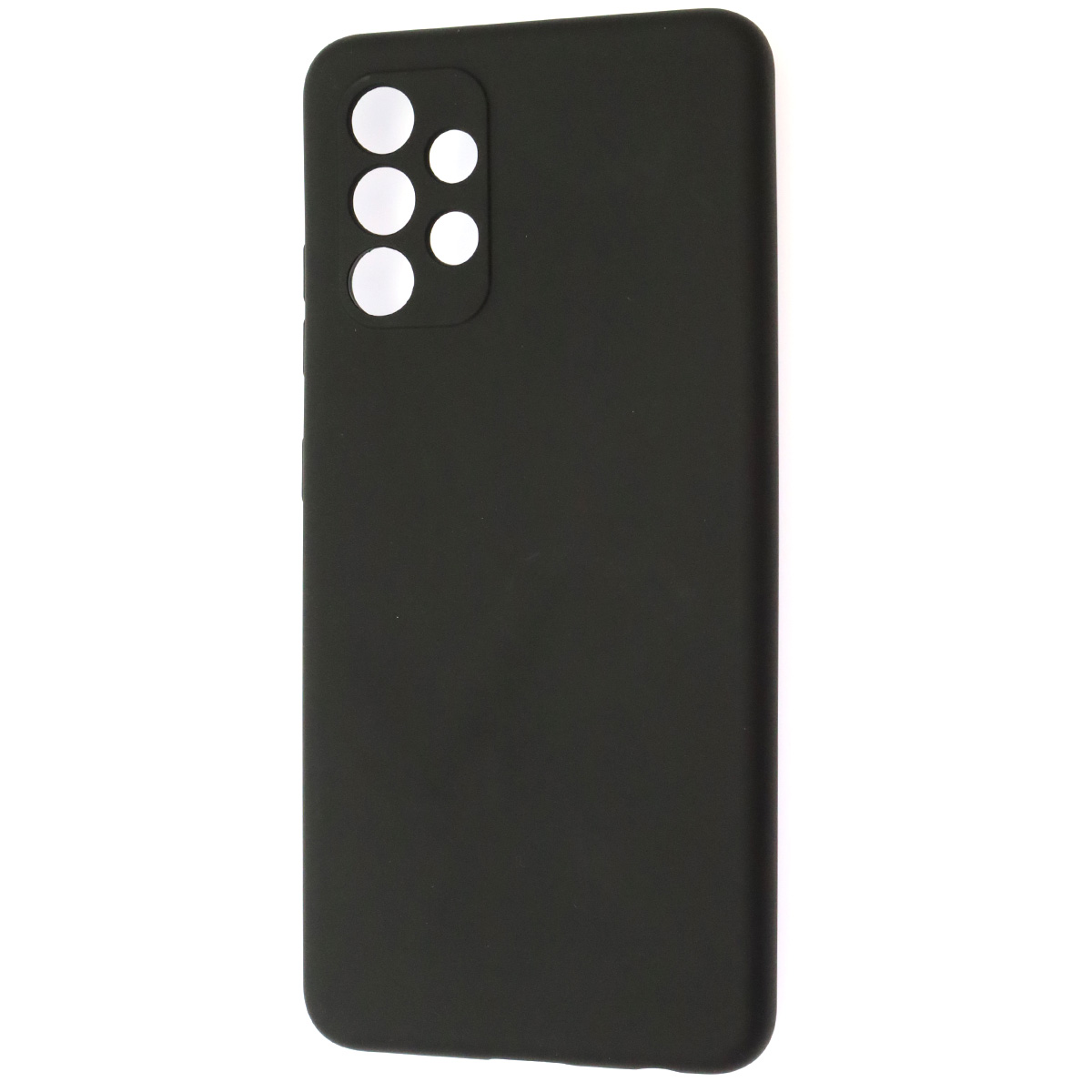 Чехол накладка Soft Touch для SAMSUNG Galaxy A32 (SM-A325F), силикон, цвет черный