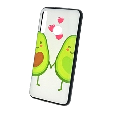 Чехол накладка для HUAWEI Honor 9C, Honor P40 Lite E, силикон, рисунок Авокадо Любовь.