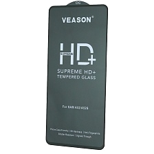 Защитное стекло VEASON HD+ для SAMSUNG Galaxy A52, A52S, цвет окантовки черный