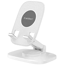 Настольная подставка, держатель EARLDOM ET-EH176 для телефона, смартфона, цвет белый