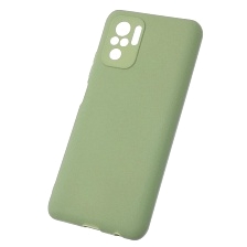 Чехол накладка SOFT TOUCH для XIAOMI Redmi Note 10, Redmi Note 10S, POCO M5s, силикон, матовый, цвет фисташковый