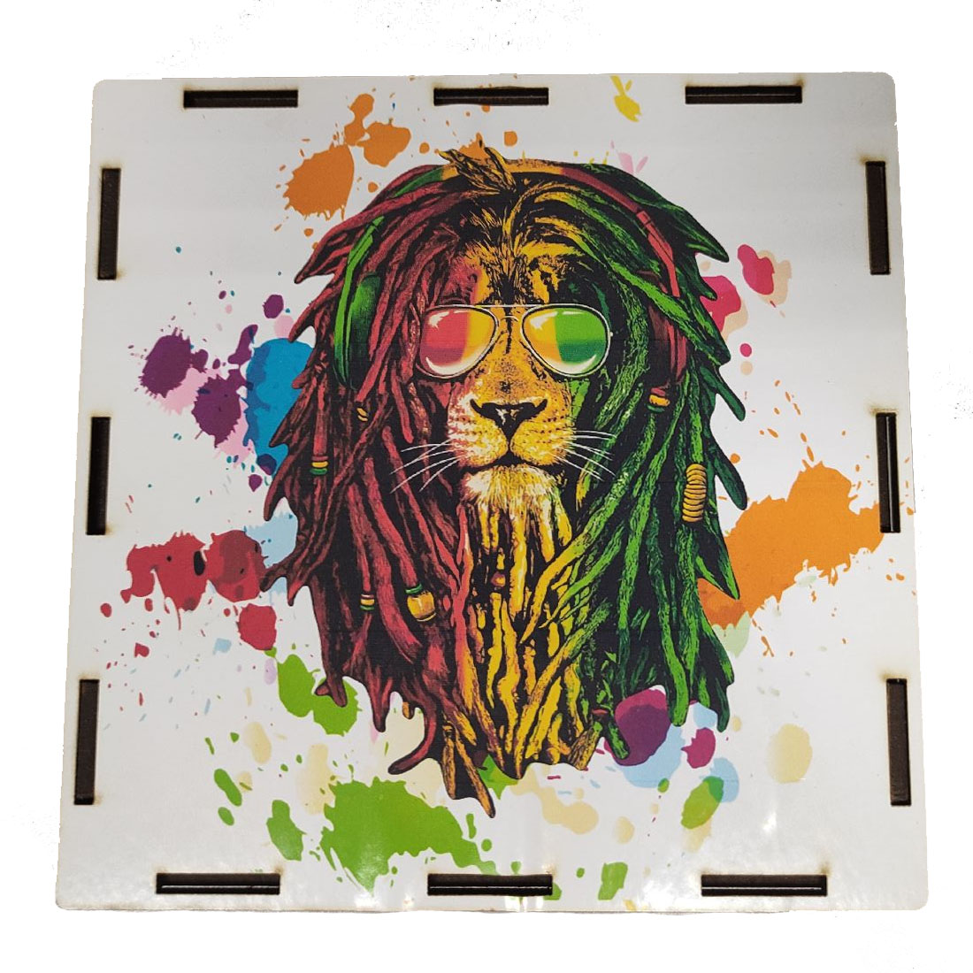 Деревянный пазл Лев (распродажа -70%)