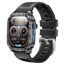 Смарт часы REMAX Watch 30, Amoled дисплей, GPS, цвет черный