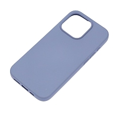 Чехол накладка NANO для APPLE iPhone 15 Pro (6.1"), силикон, бархат, цвет космический серый Чехол накладка NANO для APPLE iPhone 15 Pro (6.1"), силикон, бархат, цвет космический серый