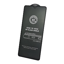 Защитное стекло 6D G-Rhino для SAMSUNG Galaxy A41 (SM-A415), цвет окантовки черный
