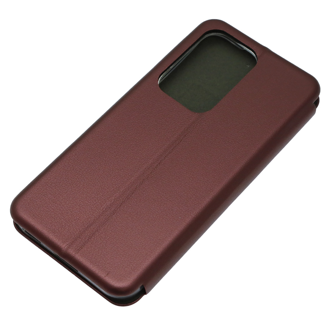 Чехол книжка STYLISH для HUAWEI Honor 200 Lite, экокожа, силикон, бархат, цвет бордовый