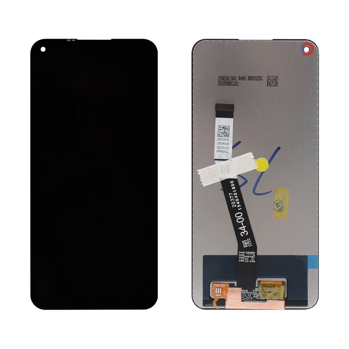 Дисплей в сборе с тачскрином для XIAOMI Redmi Note 9, цвет черный