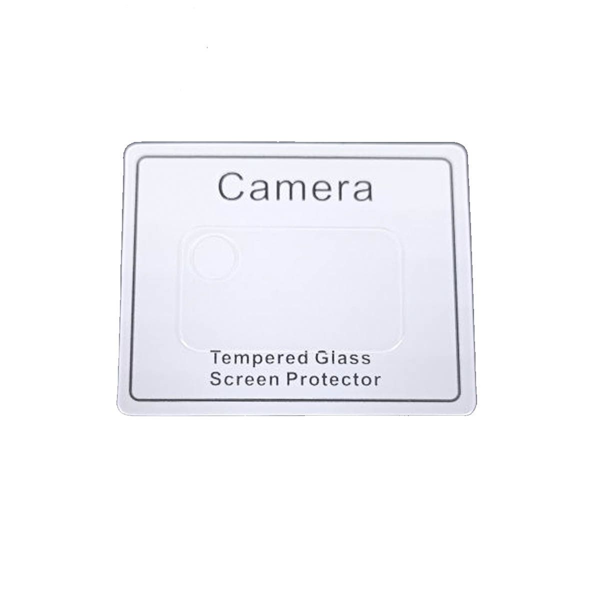 Защитное стекло 0.33 для задней камеры SAMSUNG Galaxy A02S (SM-A025), закругленные края, цвет прозрачный