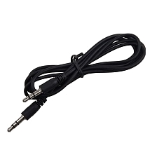 AUX-кабель 30-78 силиконовый, цвет черный.