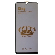 Защитное стекло Антишпион King Glass для SAMSUNG Galaxy A33 5G, цвет окантовки черный Защитное стекло Антишпион King Glass для SAMSUNG Galaxy A33 5G, цвет окантовки черный