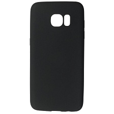 Чехол накладка J-Case THIN для SAMSUNG Galaxy S7 Edge (SM-G935), силикон, цвет черный