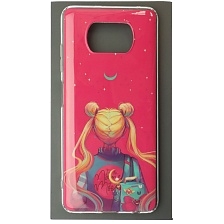 Чехол накладка для XIAOMI POCO X3, X3 Pro, силикон, глянцевый, рисунок Девочка школьница Чехол накладка для XIAOMI POCO X3, X3 Pro, силикон, глянцевый, рисунок Девочка школьница