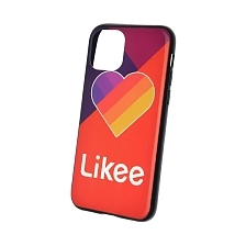 Чехол накладка для APPLE iPhone 11 Pro, силикон, рисунок Likee Red.