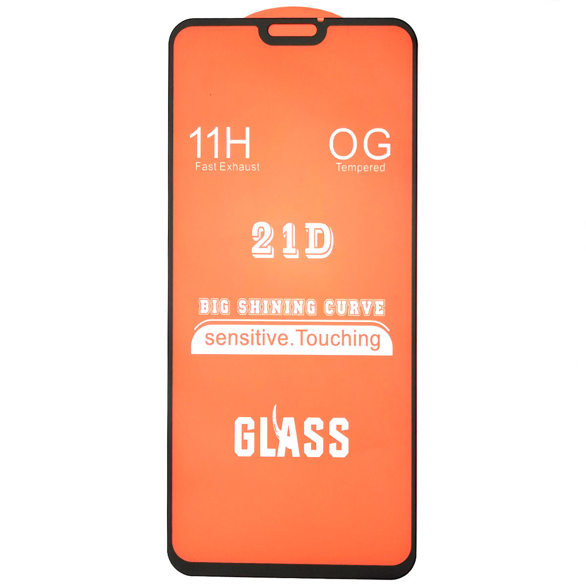 Защитное стекло 21D 11H для HUAWEI Honor 9X Lite (JSN-L21), цвет окантовки черный