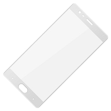 Защитное стекло 2D Full glass для One Plus 3  /тех.пак/ белый.