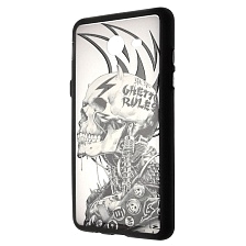 Чехол накладка для SAMSUNG Galaxy J5 Prime (SM-G570), силикон, рисунок Череп Ghetto rules. Чехол накладка для SAMSUNG Galaxy J5 Prime (SM-G570), силикон, рисунок Череп Ghetto rules.