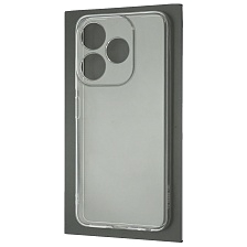 Чехол накладка для TECNO Spark 10, TECNO Spark 10C, защита камеры, силикон, цвет прозрачный