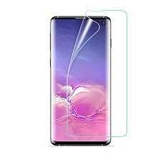 Защитная противоударная пленка Full Cover для SAMSUNG Galaxy S8 Plus 2017 (SM-G955) / S9 Plus 2018 (SM-G965), с ультразвуковым отпечатком, прозрачная.