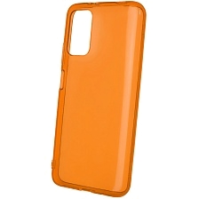 Чехол накладка Clear Case для XIAOMI Redmi 9T, силикон 1.5 мм, цвет прозрачно оранжевый