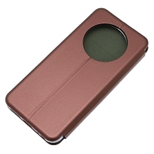 Чехол книжка STYLISH для TECNO Spark 30C 4G, экокожа, визитница, цвет бордовый