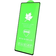 Защитное стекло 20D для SAMSUNG Galaxy S10 Lite (SM-G770), цвет окантовки черный