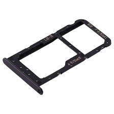 SIM лоток, держатель сим карты для HUAWEI Honor 9 (STF-L09), Honor 9 Lite (LLD-AL00, LLD-AL10, LLD-TL10, LLD-L31), цвет черный.