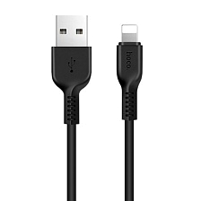 Кабель HOCO X13 Easy APPLE Lightning 8 pin, 2А, длина 1 метр, цвет черный