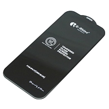 Защитное стекло 6D G-Rhino 200C (380 Glue) для APPLE iPhone 17 (6.3"), цвет окантовки черный (Тип 1)