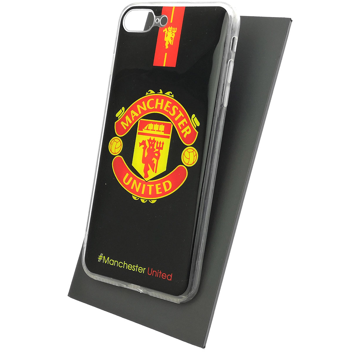 Чехол накладка для APPLE iPhone 7 Plus, iPhone 8 Plus, силикон, глянцевый,  рисунок Manchester United