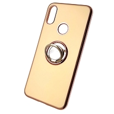 Чехол накладка для XIAOMI Redmi 7, силикон, кольцо держатель, цвет молочный. Чехол накладка для XIAOMI Redmi 7, силикон, кольцо держатель, цвет молочный.