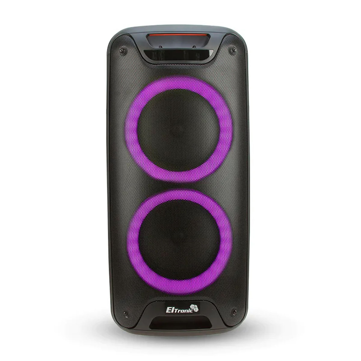Активная акустическая система (комбик) 8"х2 Eltronic 20-32 DANCE BOX 400 TWS, RGB подсветка, цвет черный