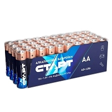 Батарейка СТАРТ AA LR6 Shrink 40 Alkaline 1.5V