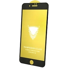Защитное стекло KADOO для APPLE iPhone 7 Plus, iPhone 8 Plus, цвет окантовки черный