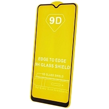 Защитное стекло 9D для SAMSUNG Galaxy A12 (SM-A125), A02 (SM-A022), M12 (SM-M127F), A02S (SM-025), A03s (SM-A037F), A03 Core (SM-A032), A03 (SM-A035F), A04, A04s, A04e, цвет окантовки черный