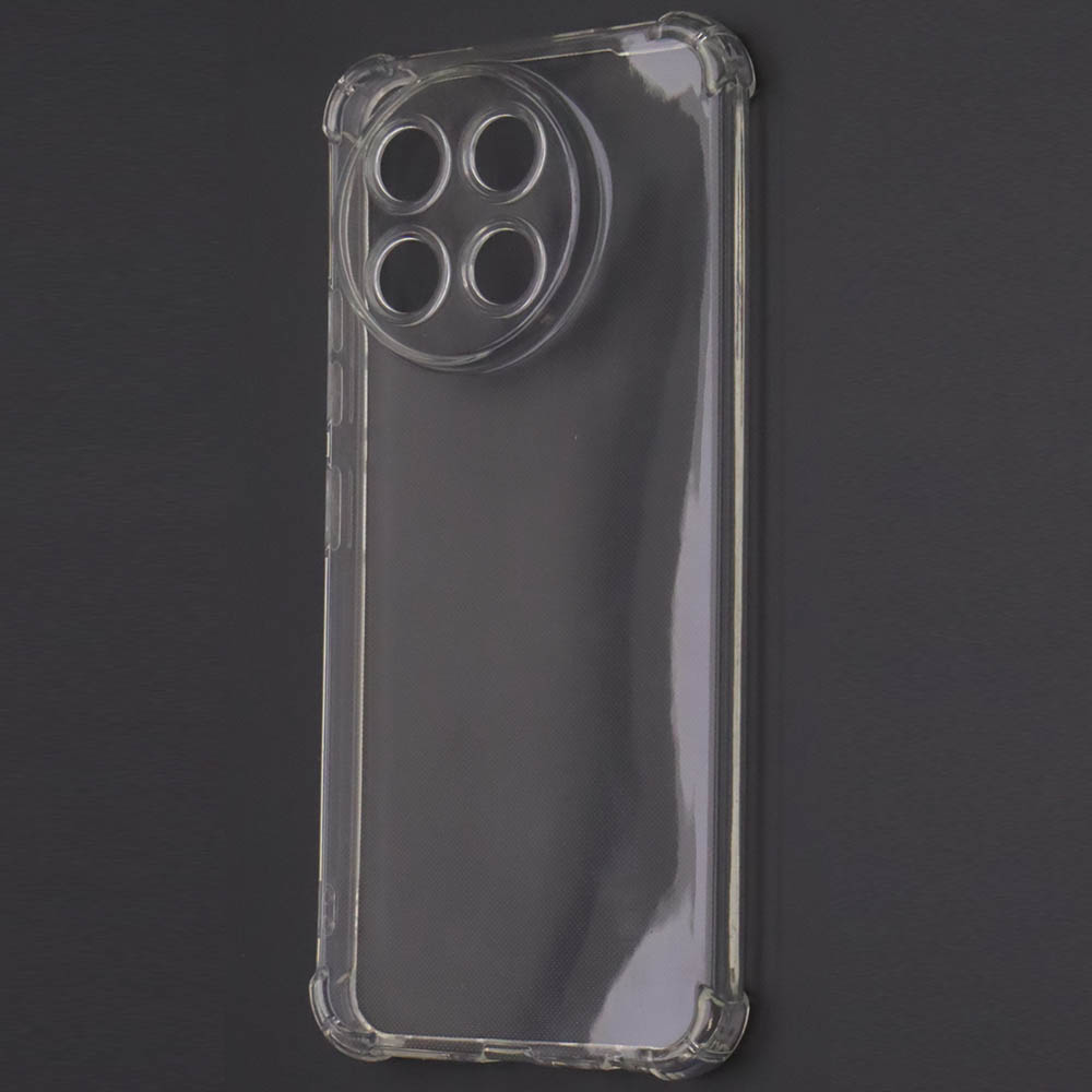 Чехол накладка для TECNO Spark 30 Pro, защита камеры, силикон, прозрачный