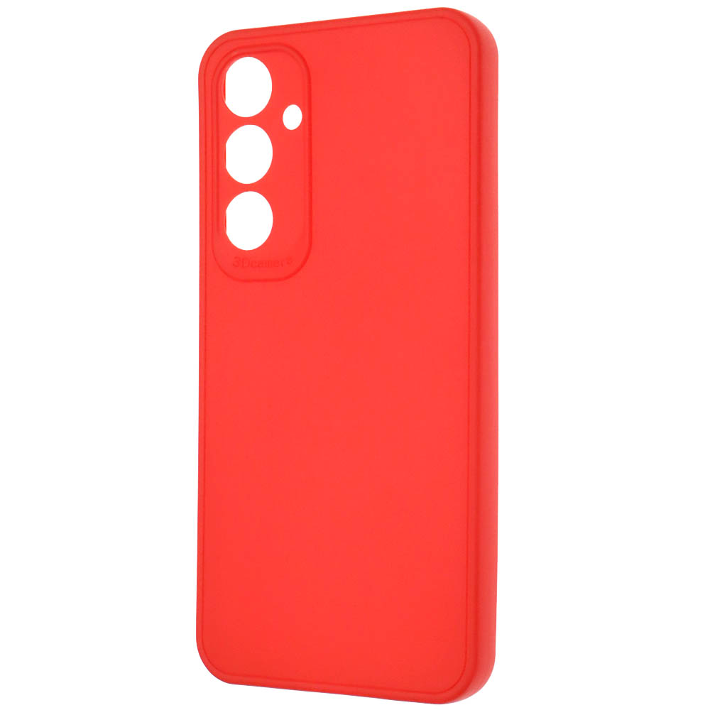 Чехол накладка для SAMSUNG Galaxy A35, защита камеры, силикон, цвет красный