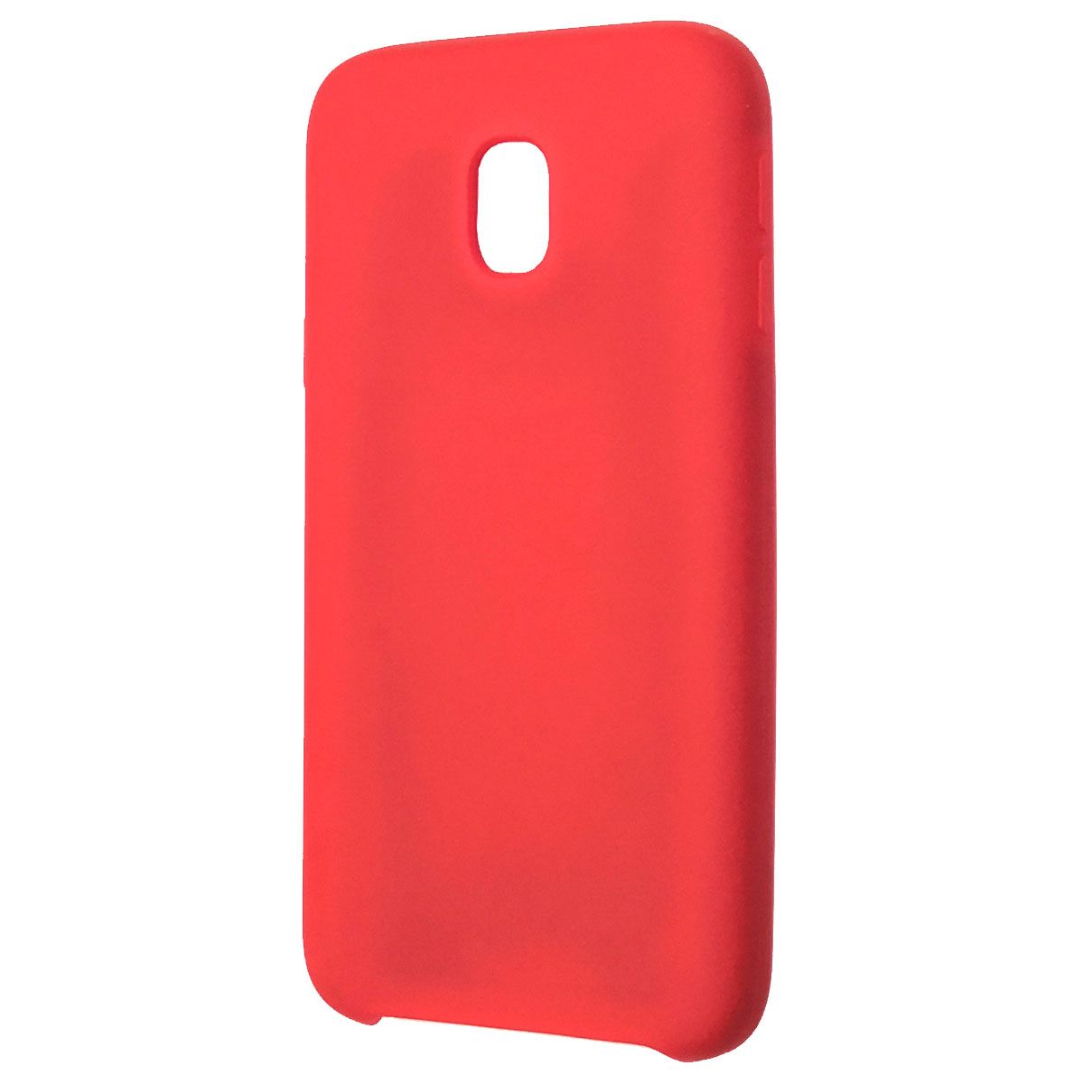 Чехол накладка Silicon Cover для SAMSUNG Galaxy J3 2017, цвет красный