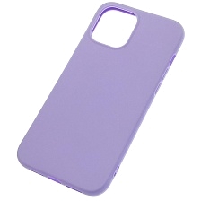 Чехол накладка для APPLE iPhone 12 Pro MAX (6.7"), силикон, цвет сиреневый