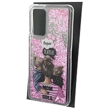 Чехол накладка для SAMSUNG Galaxy A52 (SM-A525F), силикон, переливашка, рисунок Super mama