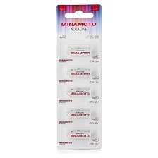 Батарейка MINAMOTO A27 MN27, 27A, GP27A, L828, V27A, G27A, A27BP, 8LR732, LR27, 27А, А27 BL 1 Alkaline 12V Батарейка MINAMOTO A27 MN27, 27A, GP27A, L828, V27A, G27A, A27BP, 8LR732, LR27, 27А, А27 BL 1 Alkaline 12V