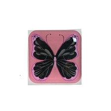 Стикер наклейка 3D для телефона, чехла, рисунок Бабочка