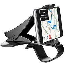 Автомобильный держатель с зажимом CAR JASHBOARJ для смартфонов с креплением на торпеду, цвет черный | Последняя цена