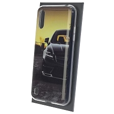 Чехол накладка Vinil для SAMSUNG Galaxy M01 (SM-M015) силикон, рисунок Bugatti Chiron