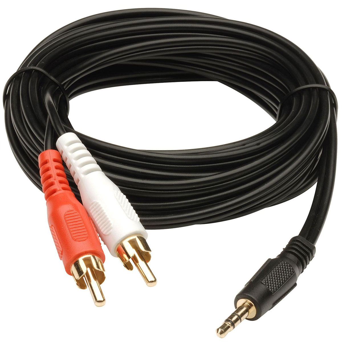 RCA аудио кабель AUX jack 3.5, провод тюльпан для телевизора