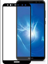 Защитное стекло 2D Full glass для Huawei Nova /техпак/ черный.