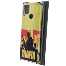 Чехол накладка для Realme C15, силикон, рисунок MAFIA