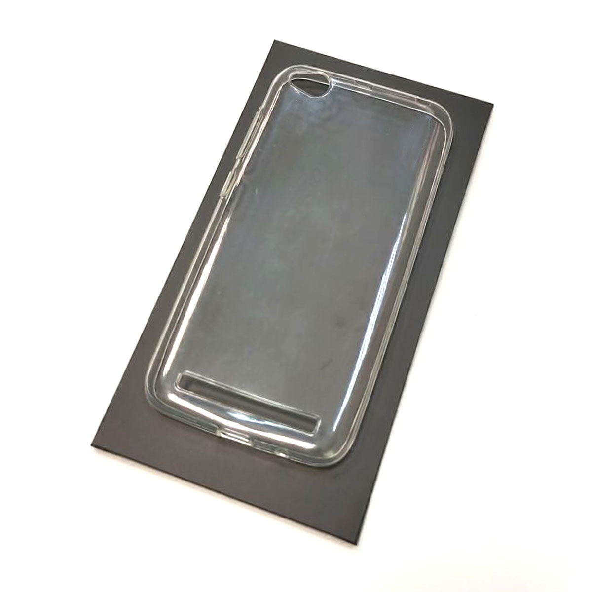 Чехол накладка для XIAOMI REDMI 5A, силикон, цвет прозрачный.